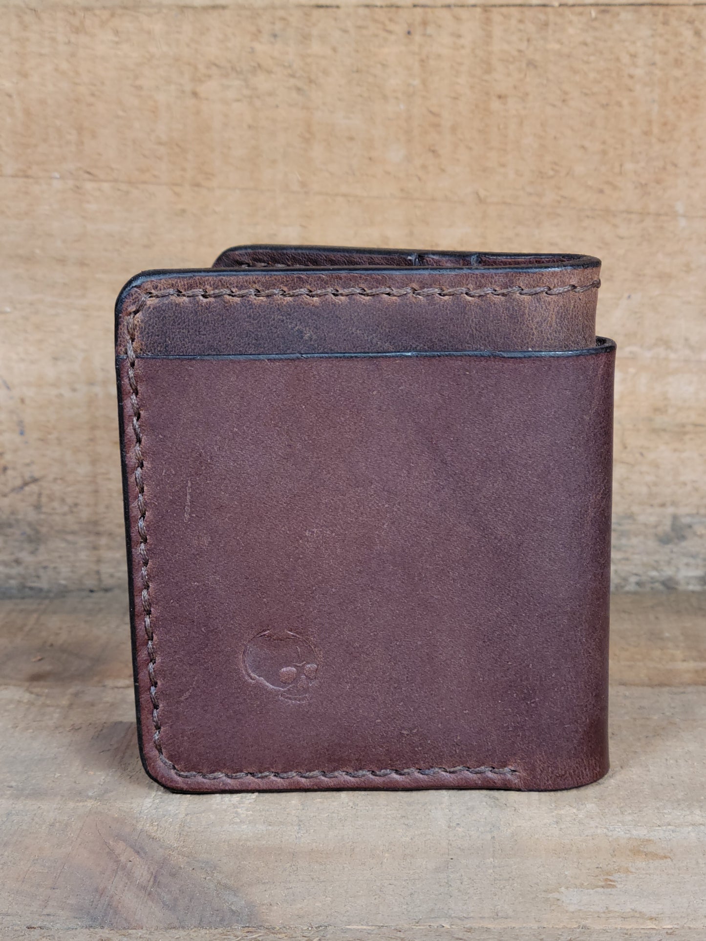 Cliffhanger Wallet - Horween Brown