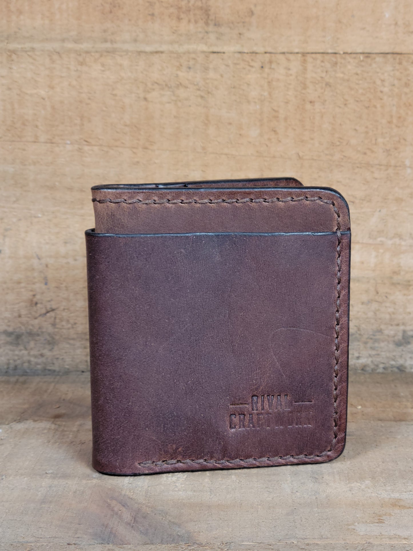 Cliffhanger Wallet - Horween Brown