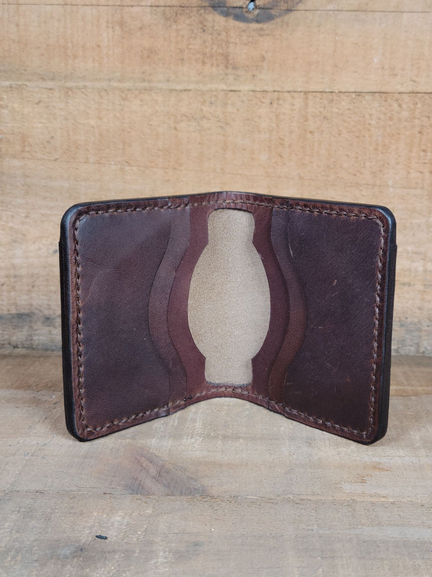 Cliffhanger Wallet - Horween Brown