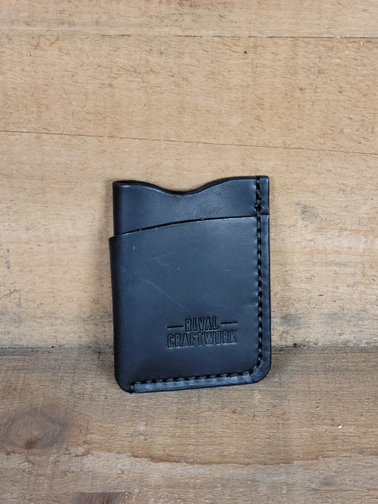 Slim Sid Minimalist - Horween Black